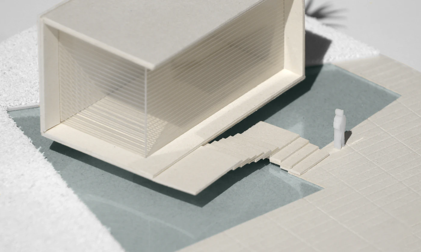 Maquette architecturale d’une maison